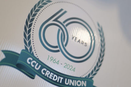 Image of CCU Credit Union branding